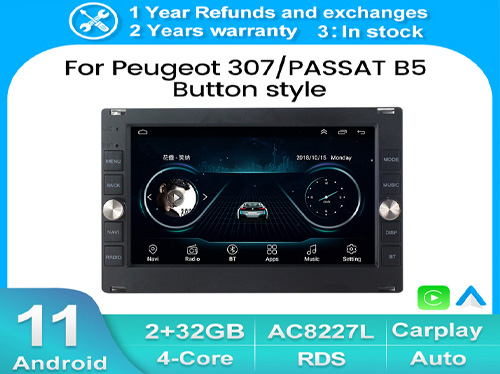 -Peugeot 307 PASSAT B5 Button style