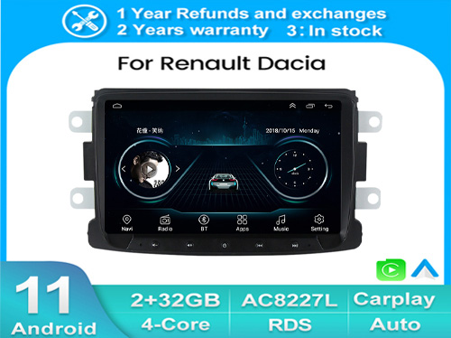 -Renault Dacia 8inch