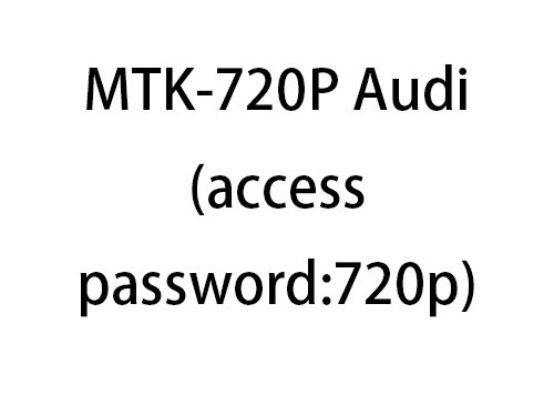MTK-720P Audi(access password:720p)