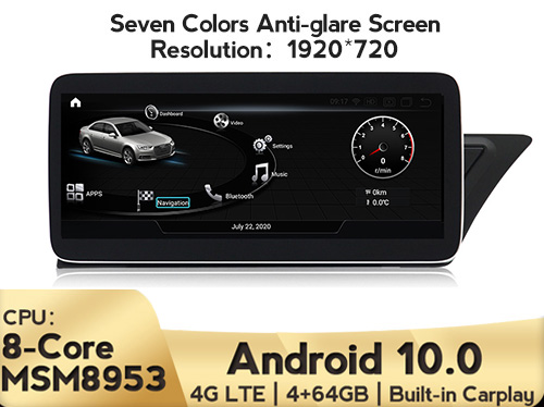 For Audi A4 A4L A5 2009-2016(Right Hand Driver)
