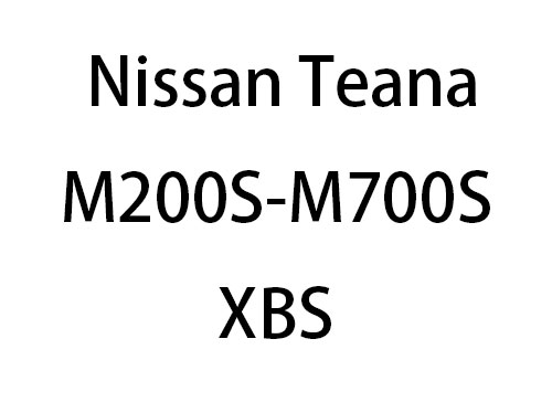 Nissan Teana M200S-M700S XBS