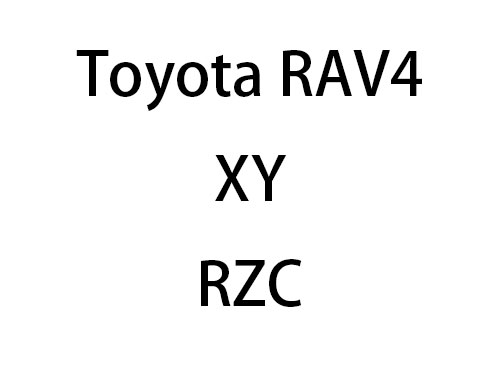 Toyota RAV4 XY RZC