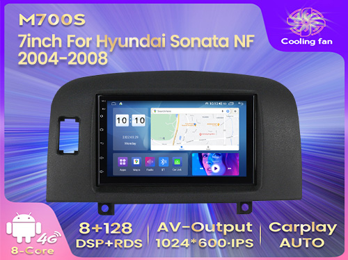 7inch For Hyundai Sonata NF 2004-2008