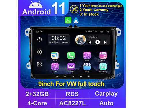 9inch For  VW  full  touch