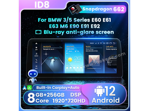 ID8 For BMW 5 Series E60 12.3inch