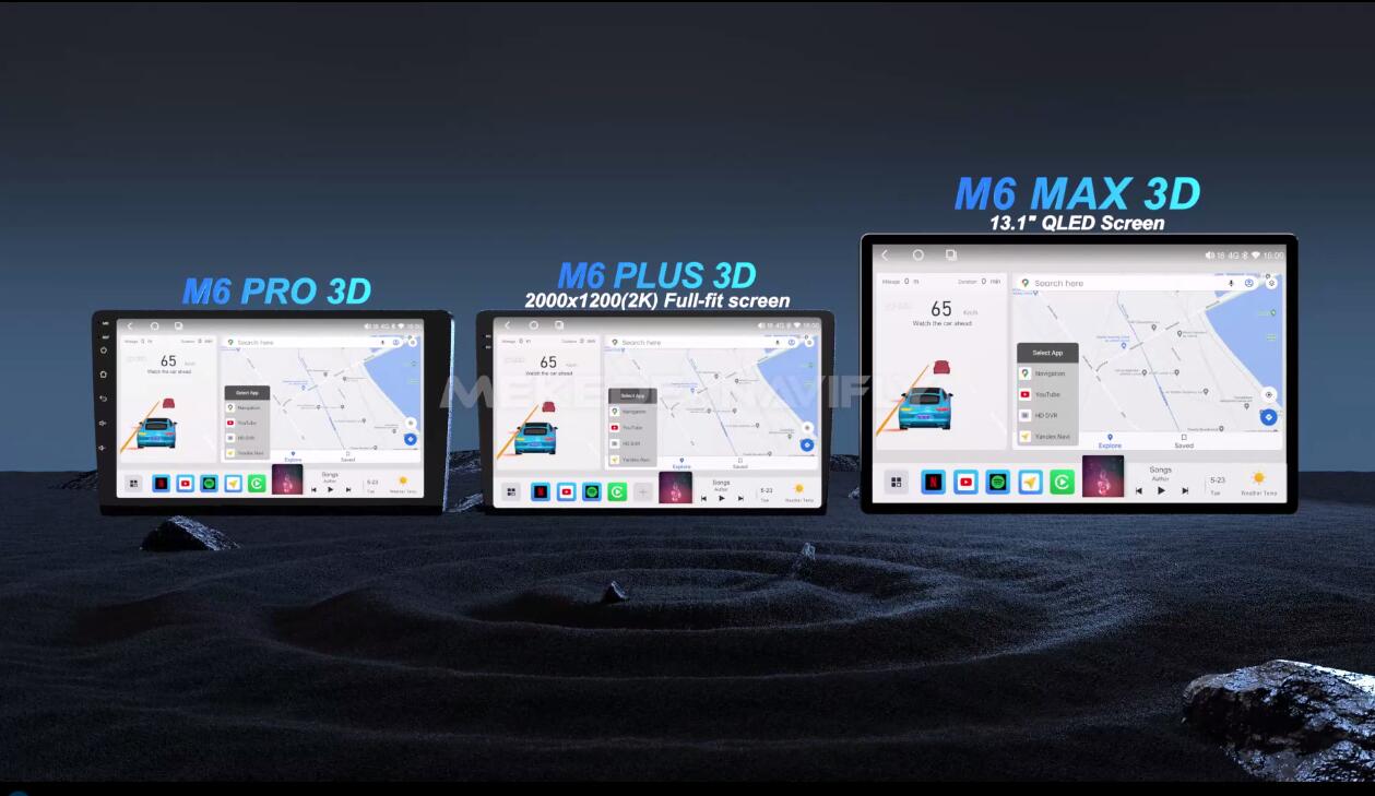 M6 3D ui