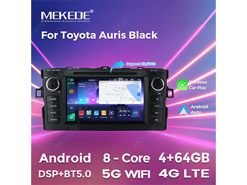 7inch-Toyota-Auris-Black