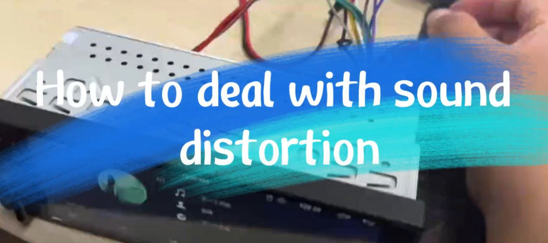 How to deal with sound distortion