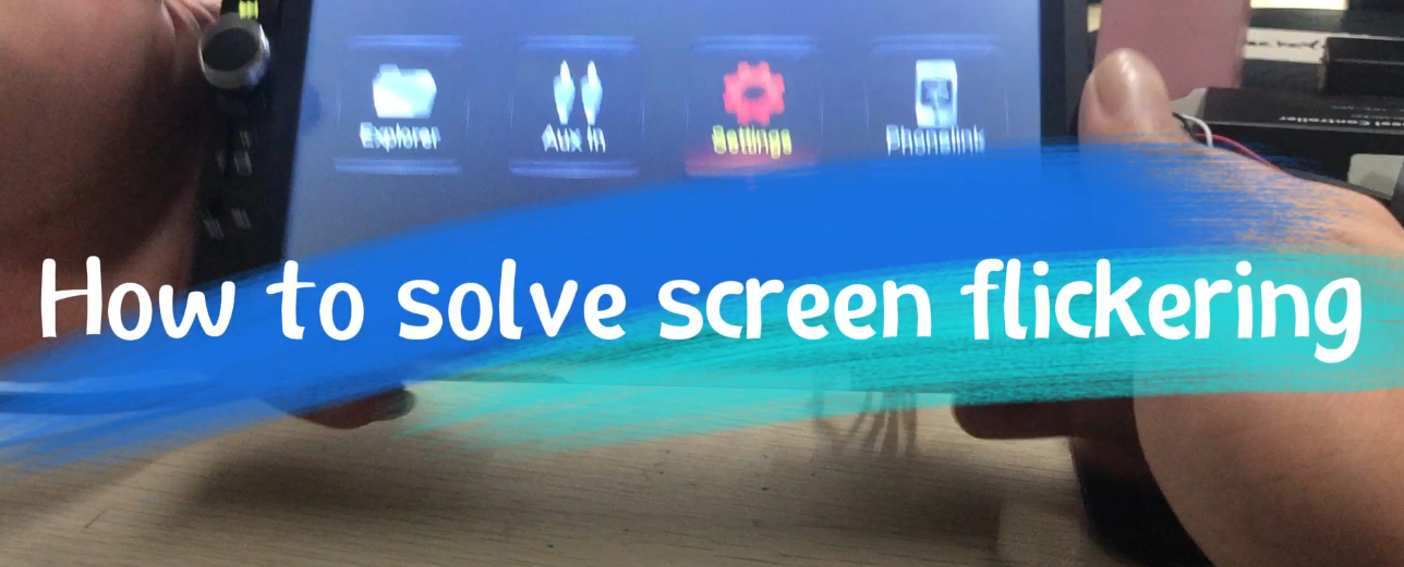How to solve screen flickering
