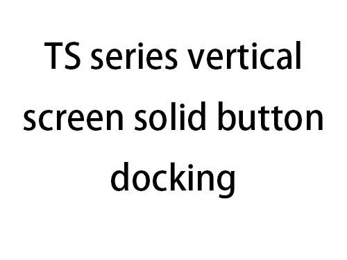 TS series vertical screen solid button docking