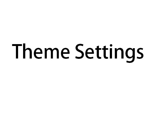 ZQ-PX5 Theme Settings