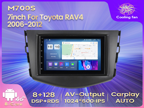 7inch For Toyota RAV4 2006-2012