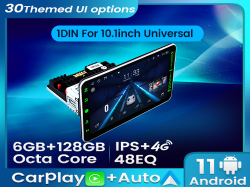 1DIN For 10.1inch Universal