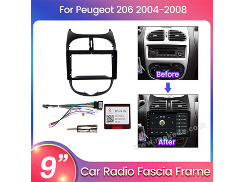 Peugeot 206 2004-2008_9inch