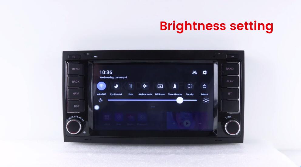 12.Brightness setting-M700S Small screen machine