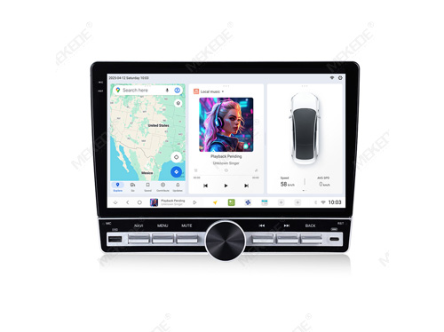 10.1 inch Xiaomi SU7 Silver Button